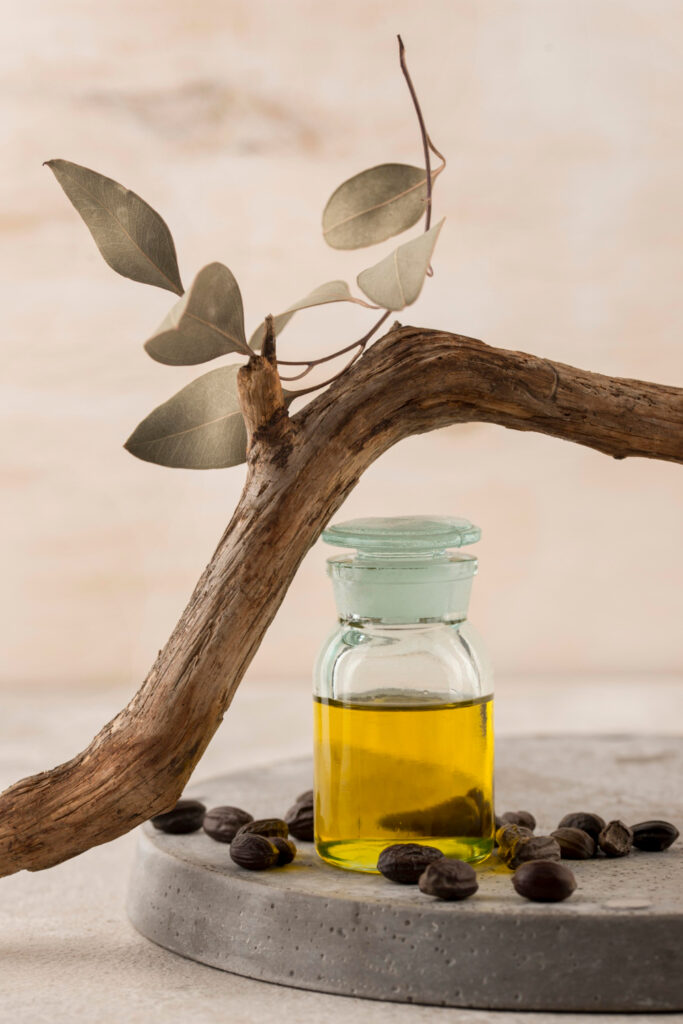 Tamanu Oil’s natural anti-inflammatory properties fight acne, eczema, and signs of aging.
